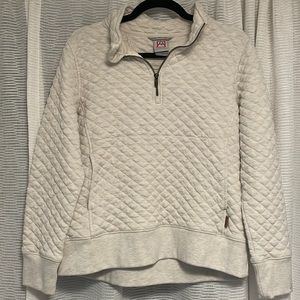 Quilted avalanche quarter zip pullover